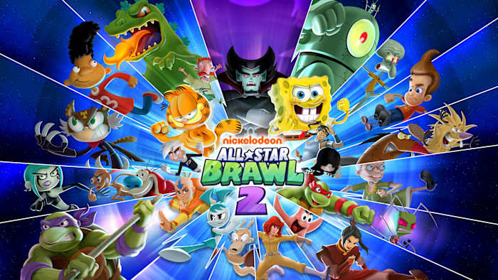 Nickelodeon All-Star Brawl 2 Splash Art